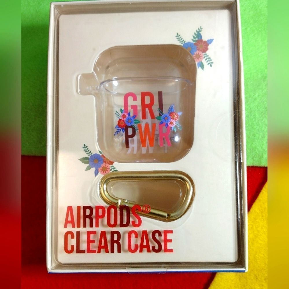 Girl Power Airpods Clear Case